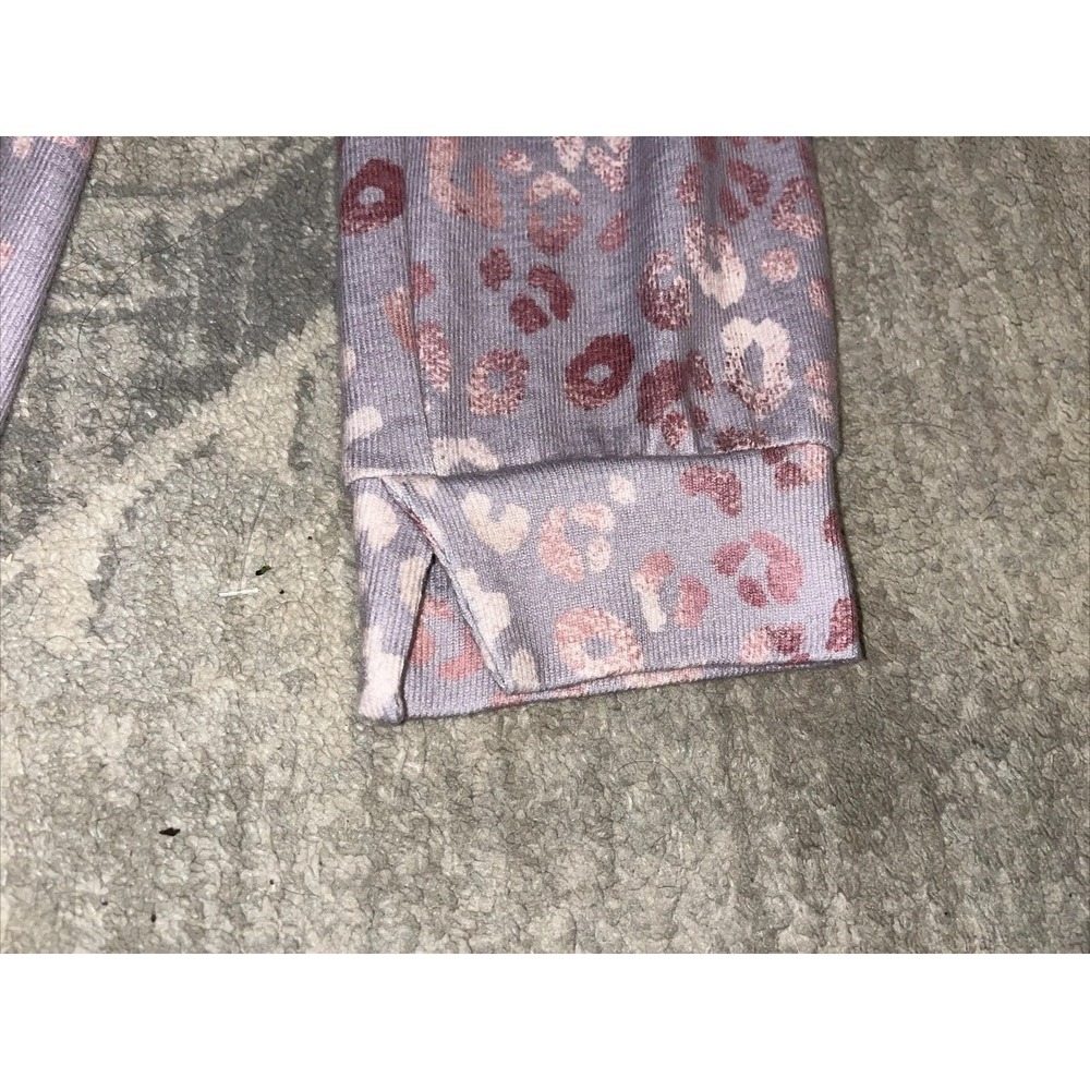 PJ Salvage Pajama Pink Animal Print Pants Women's Sz Medium Elastic Waist Jogger - Picture 2 of 6